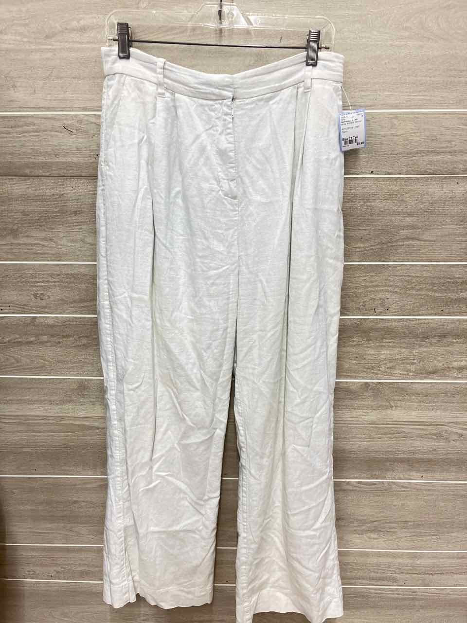Abercrombie & Fitch Size 12 Tall White Womens Pants