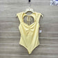 Size L Yellow Womens Bodysuit