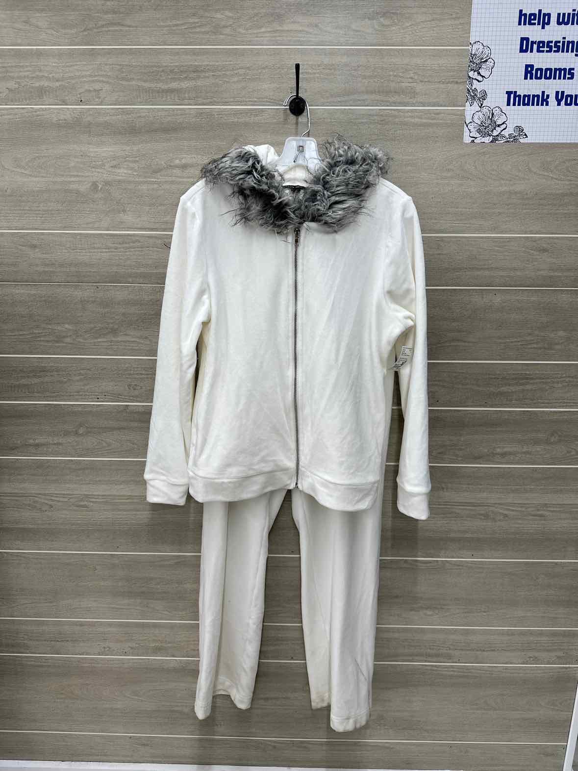 Boston Proper Size M White Womens Pant Set