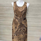 Studio I Size 14 Brown Womens Dress