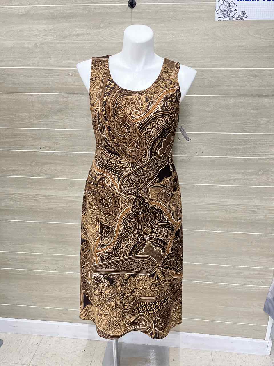 Studio I Size 14 Brown Womens Dress