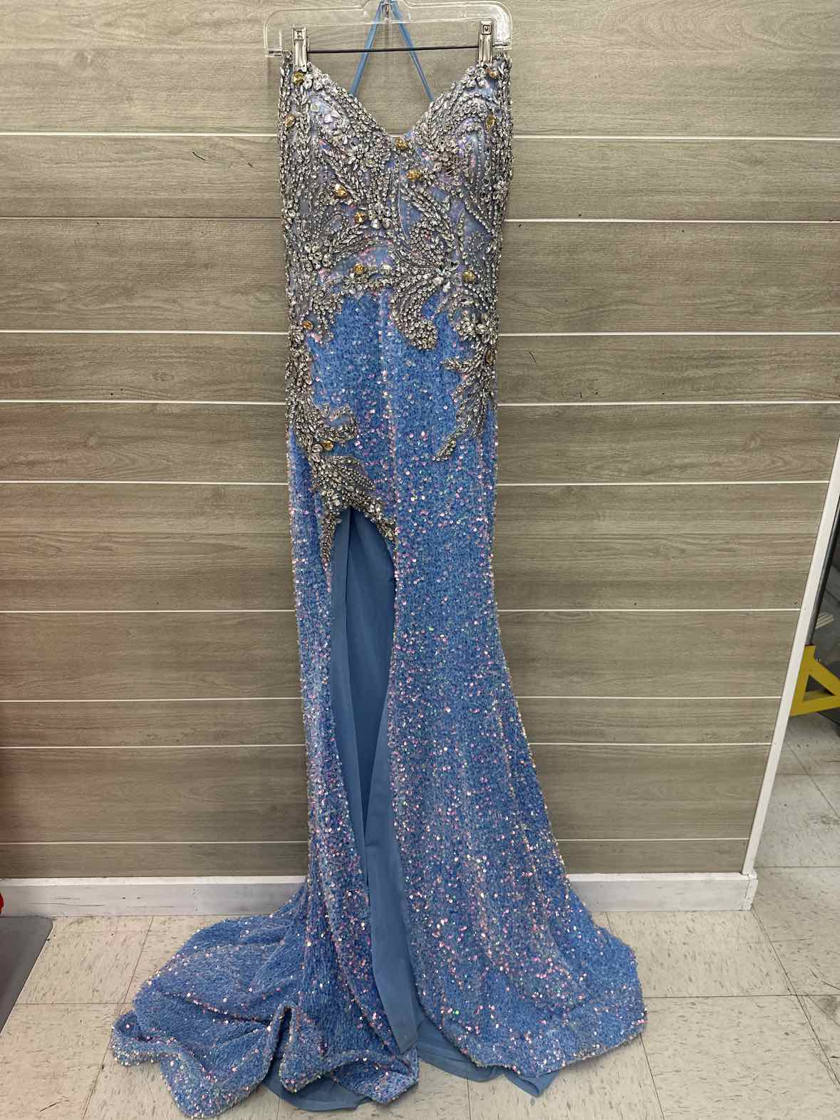Size 6 Blue Womens Gown/Evening Wear