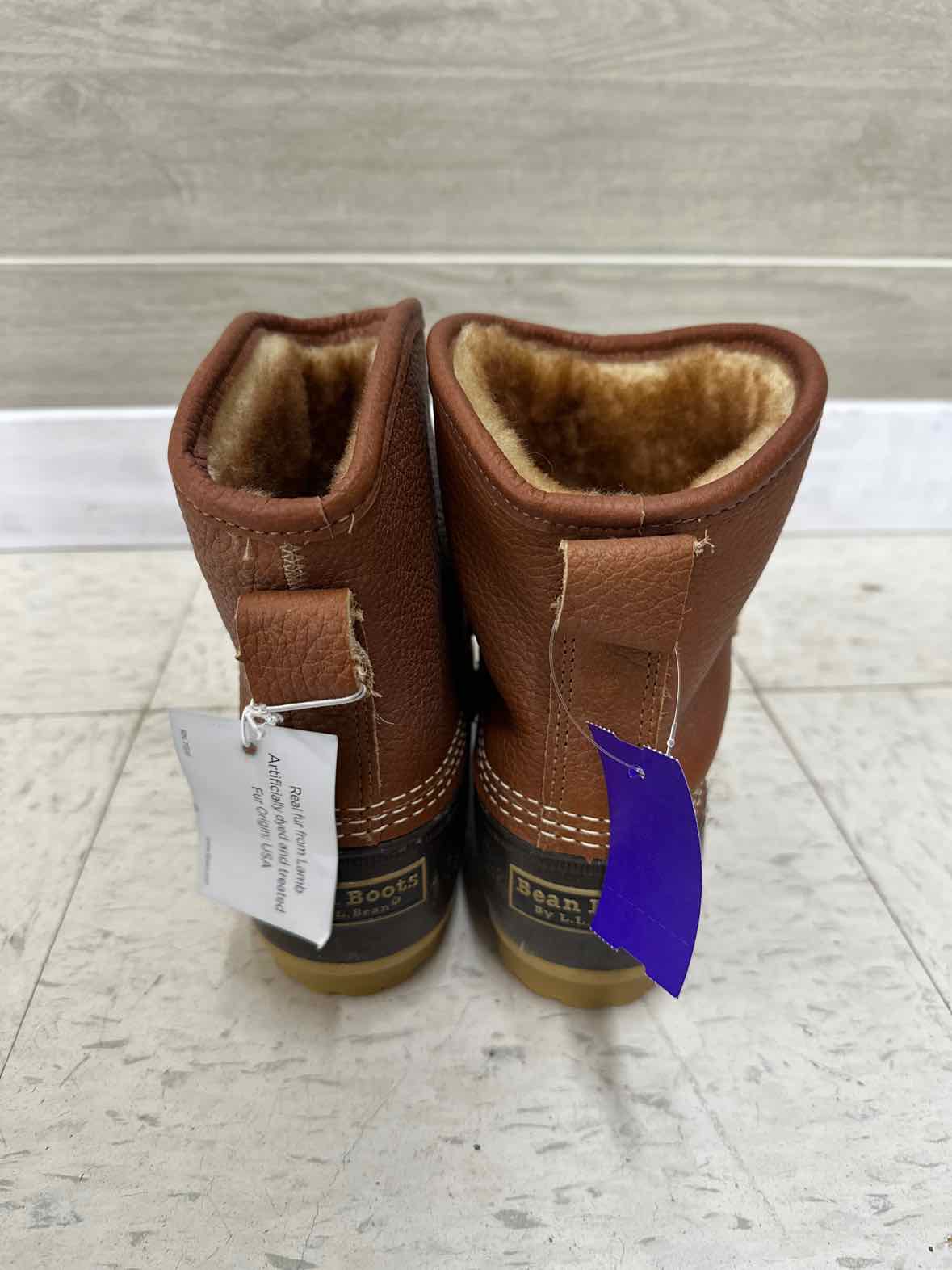 LL Bean US Shoe Size 7W Brown Womens Boots