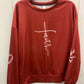 Red Womens Size L Shirt