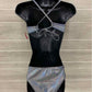 No Boundaries Silver Junior Size M Swimsuit