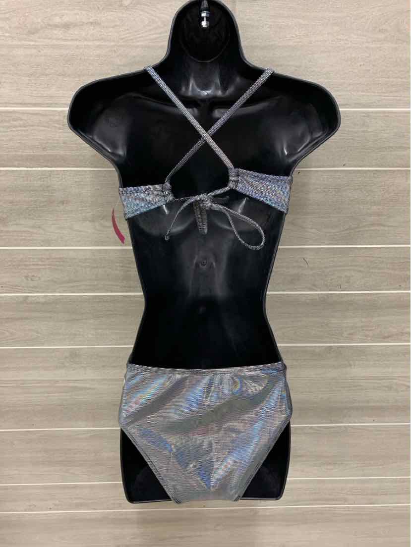 No Boundaries Silver Junior Size M Swimsuit
