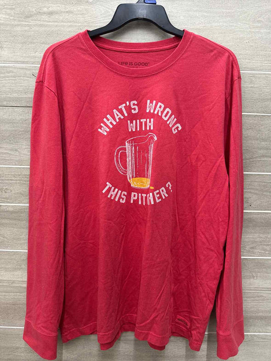 Life Is Good Size XL Men Mens T-shirt