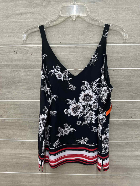 Roz & Ali Size M Black Womens Tank Top