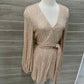 Size 6 Gold Womens Dress