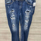 Silver Size 18 Tall Blue Womens Jeans