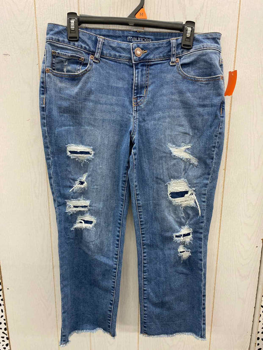 Maurices Blue Womens Size 10 Jeans