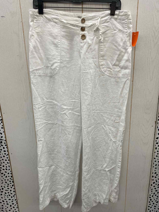 White Womens Size 10 Pants