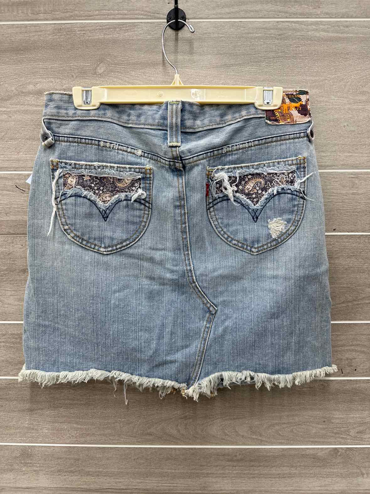 Levis Size 4/6 Blue Womens Skirt