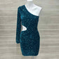 Size 4 Teal Womens Dress