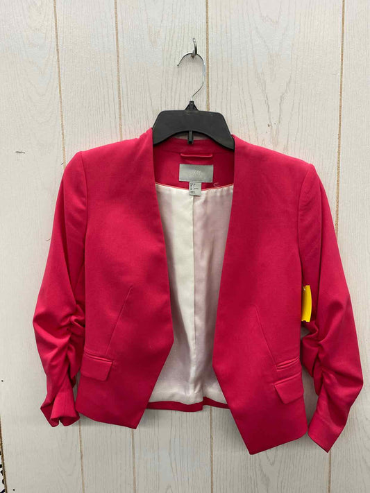 H&M Pink Womens Size 4 Blazer