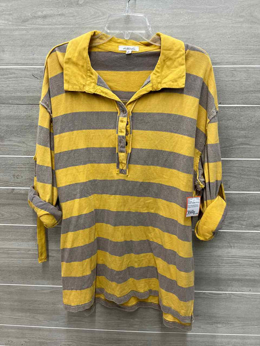 Oli & Hali Size L/XL Mustard Womens Shirt