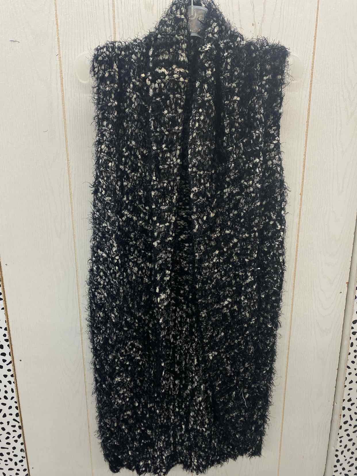 Chico's Black Womens Size M Vest