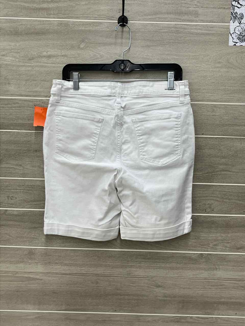 DKNY White Womens Women Size 12 Shorts