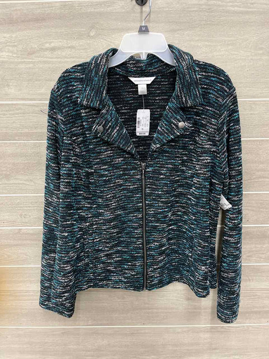 Christopher & Banks Size 14 Teal Womens Blazer