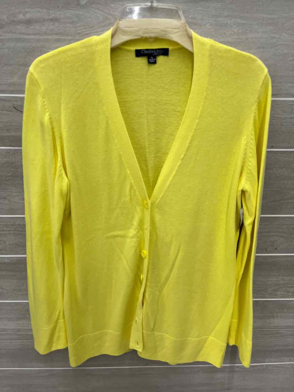 Chadwicks Yellow Womens Women Size L/P Sweater
