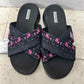 Skechers US Shoe Size 6 Black Womens Sandals