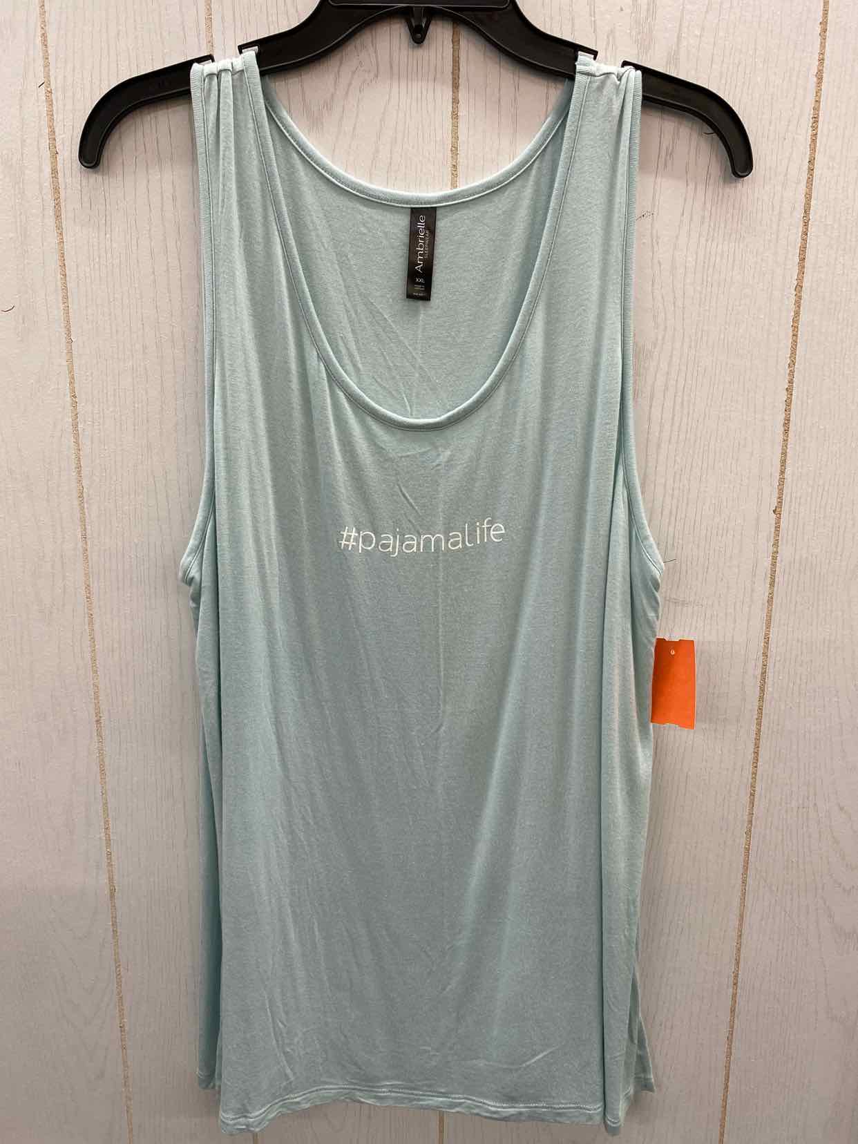 Green Womens Size 18/20W Tank Top