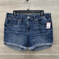 Silver Size 12/14 Blue Womens Shorts