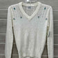 Cream Womens Size Small Sweater