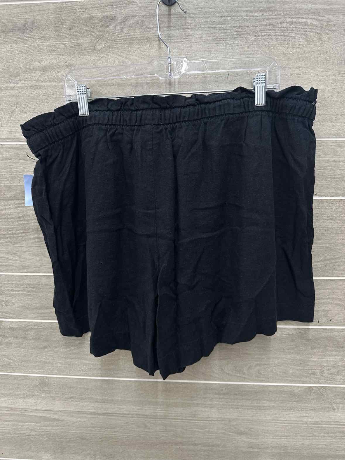 Sonoma Size 1X Black Plus Shorts