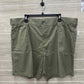 Lee Size 22W Olive Plus Shorts