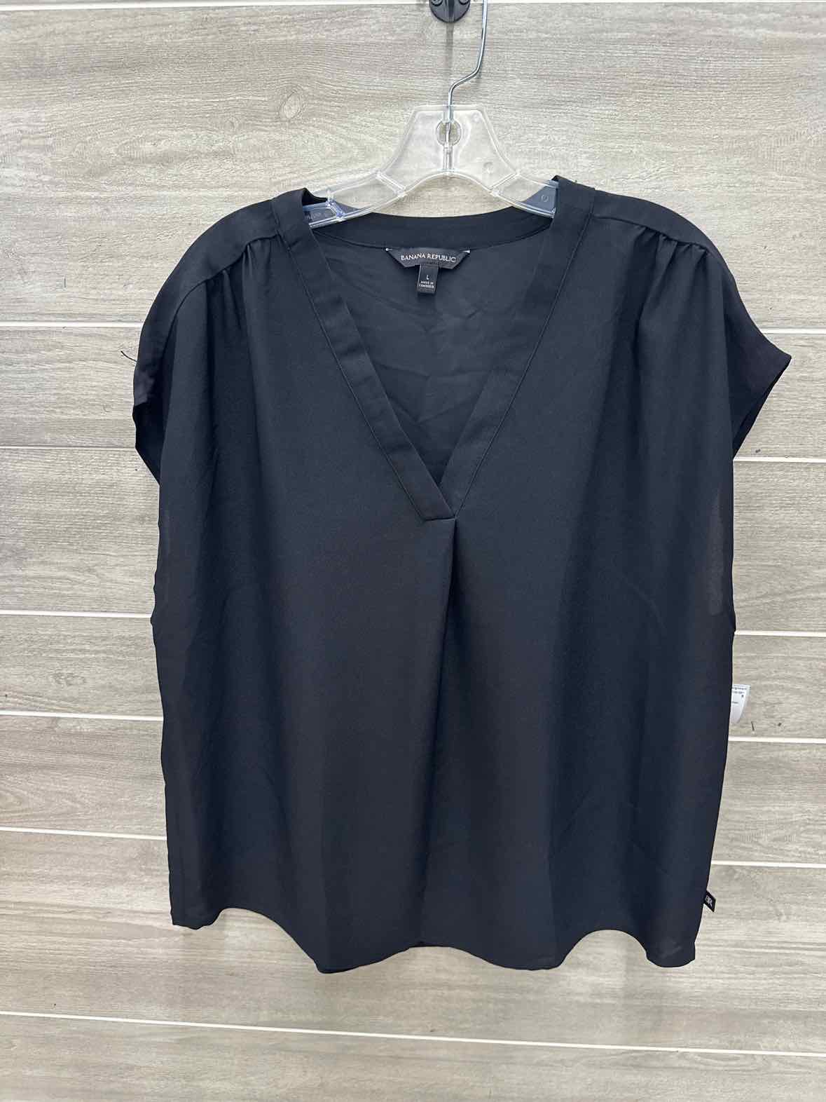 Banana Republic Size L Black Womens Tank Top
