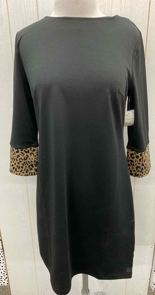 Charlie Paige Black Womens Size 6 Dress