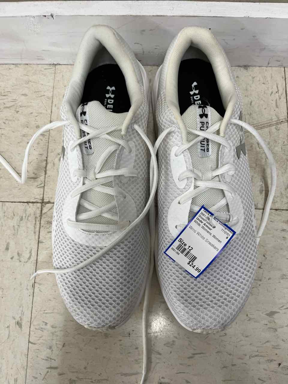 Under Armour US Shoe Size 12 White Womens Shoes/Footwear