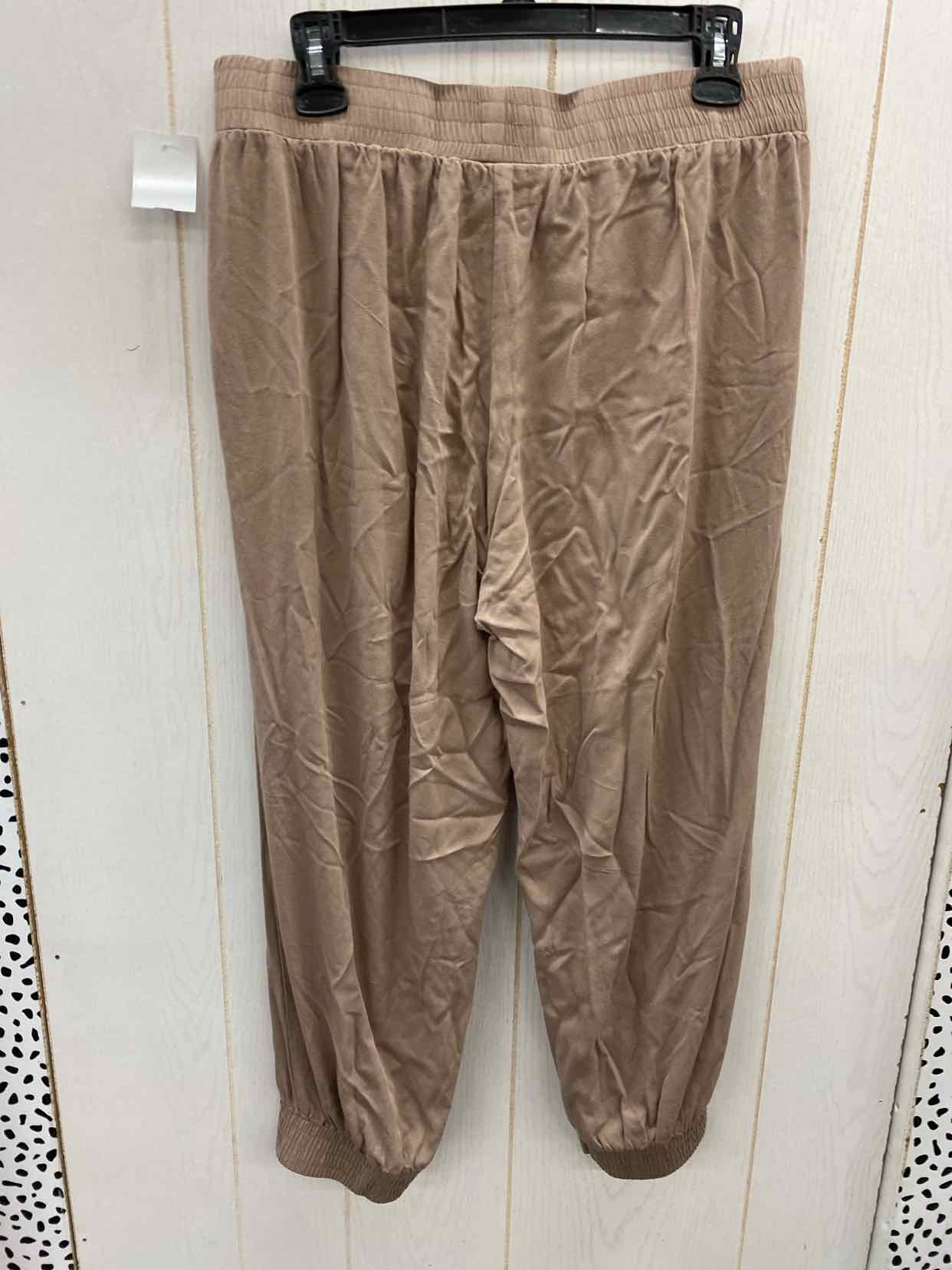 Hem & Thread Brown Womens Size 12 Pants