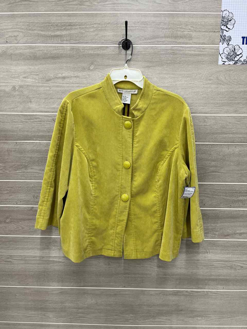 Requirements Size 14 Green Womens Blazer