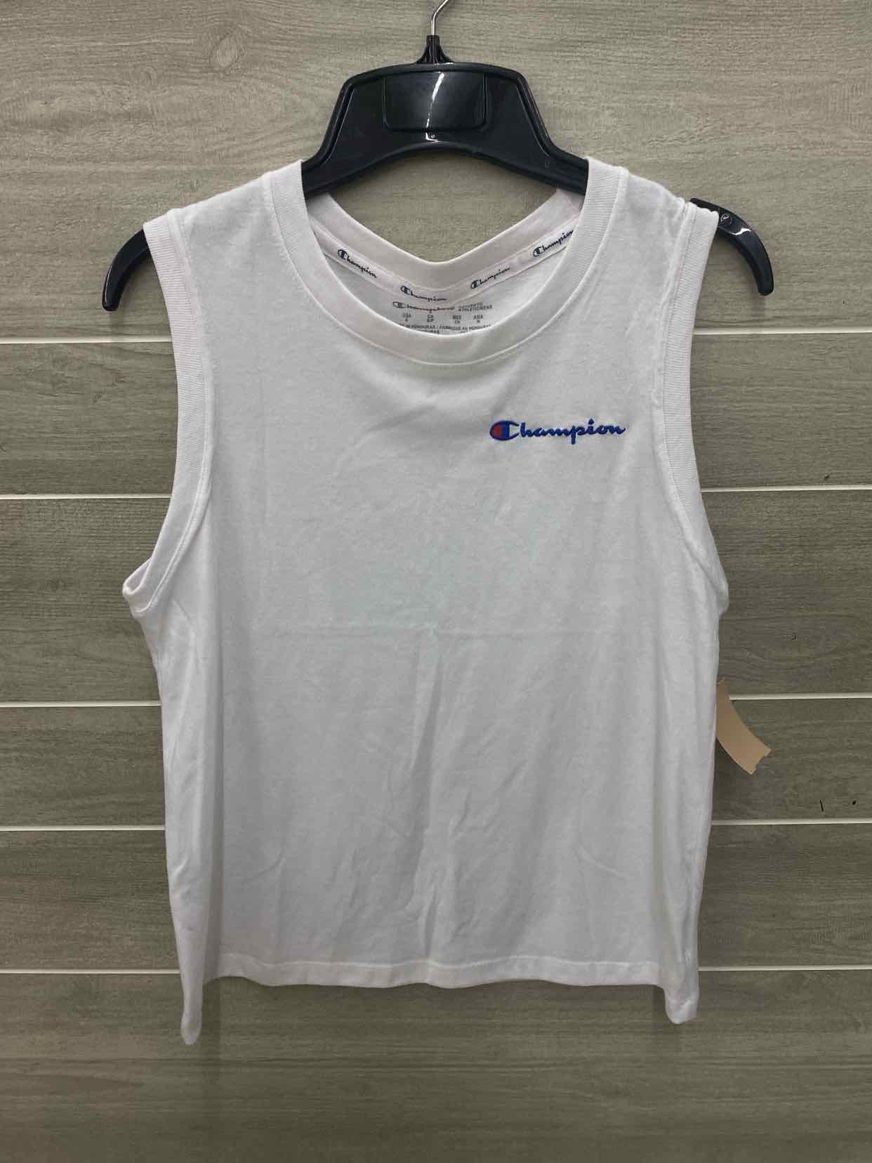 Champion White Womens Size Small Tank Top