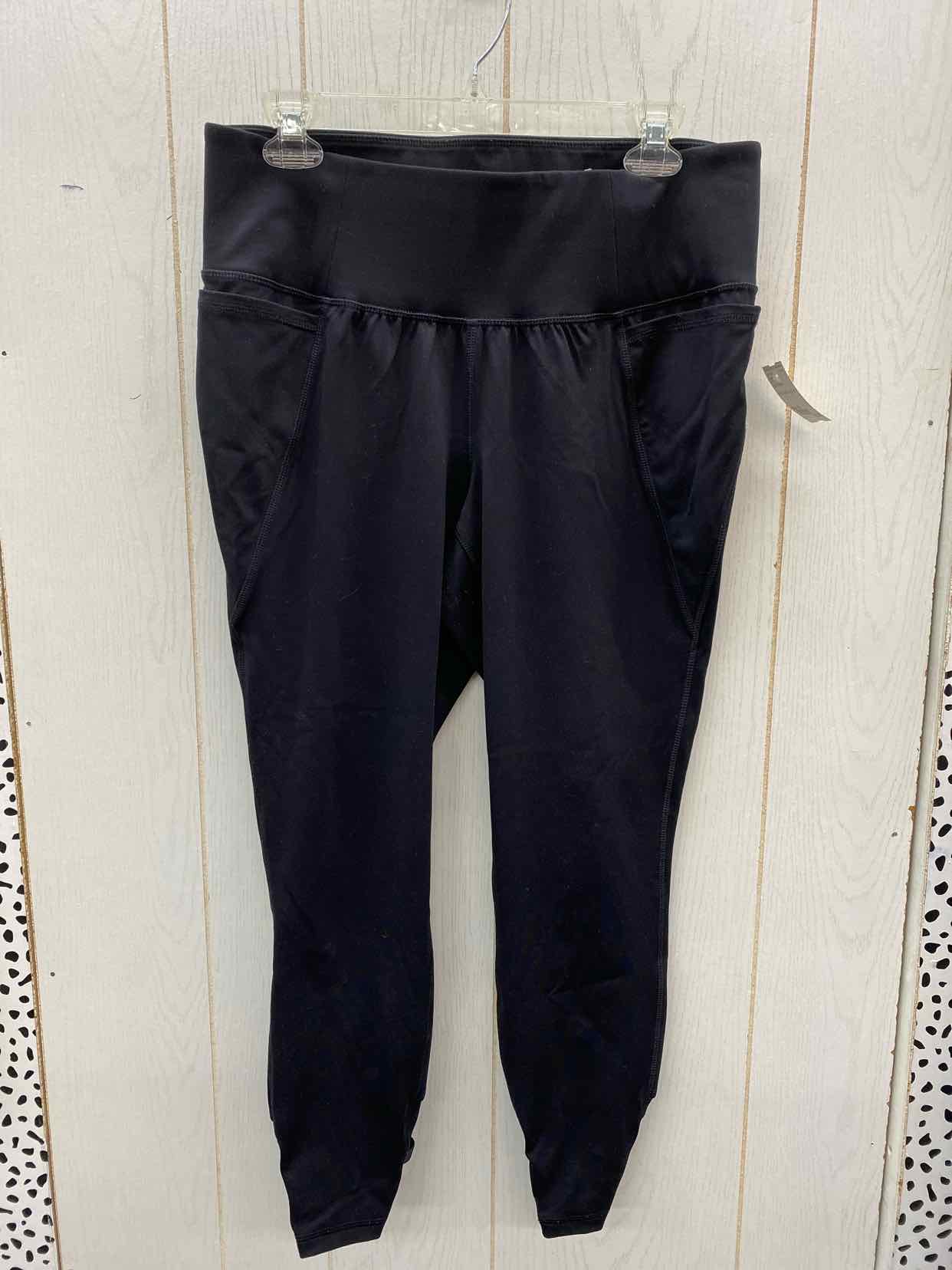 LIVI Black Womens Size 16 Leggings