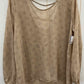 Charming Charlie Tan Womens Size L Shirt