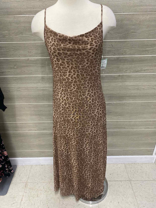 See You Monday Tan Womens Size 8 Dress