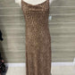 See You Monday Tan Womens Size 8 Dress