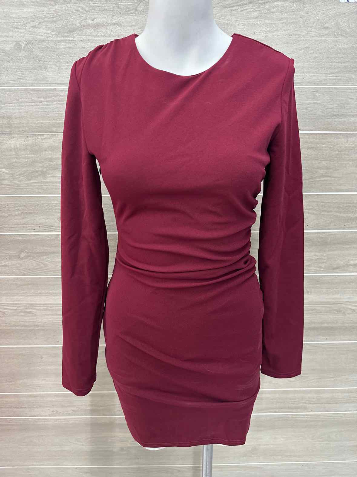 New in Size 6 Burgundy Womens Dress