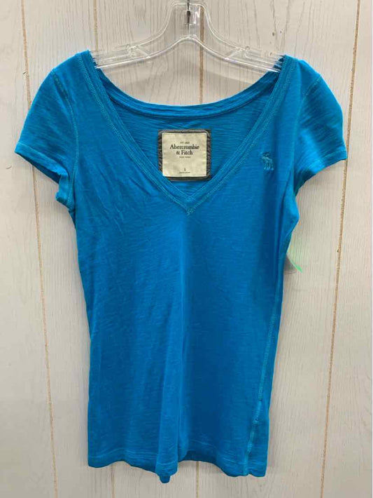 Abercrombie & Fitch Blue Junior Size Small Shirt