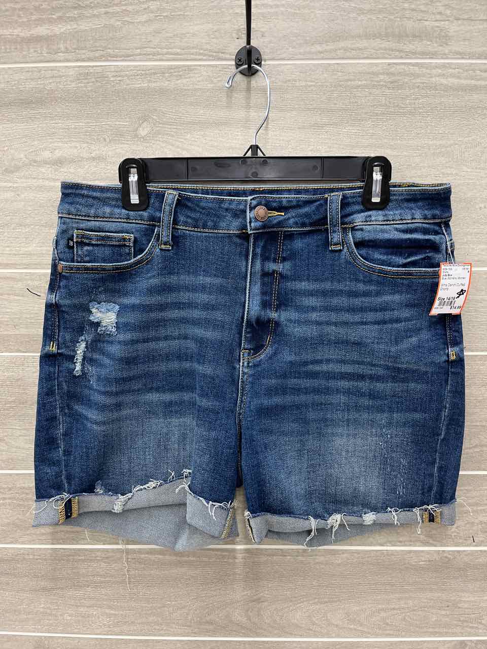 Judy Blue Blue Womens Women Size 14/16 Shorts