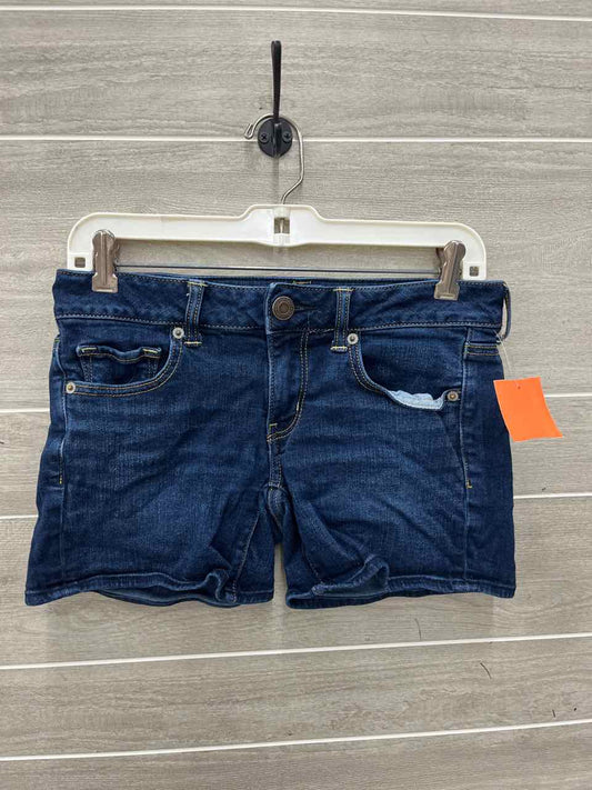 American Eagle Blue Womens Women Size 6 Shorts