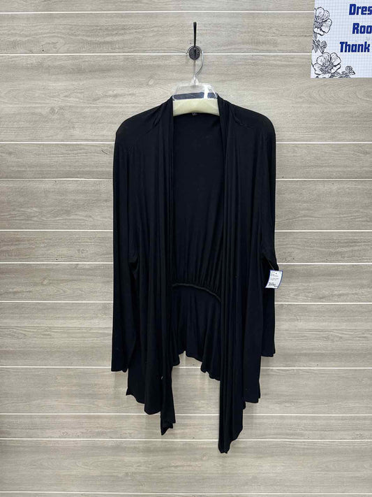 Olivia Sky Size 3X Black Plus Shirt