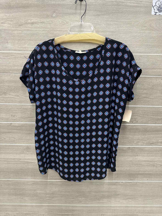 Pleione Size L Navy Womens Shirt