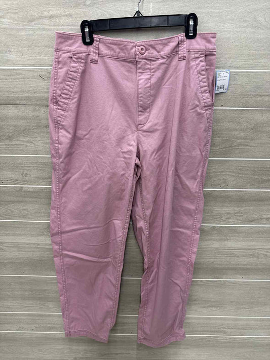 Old Navy Size 12 Tall Pink Womens Pants