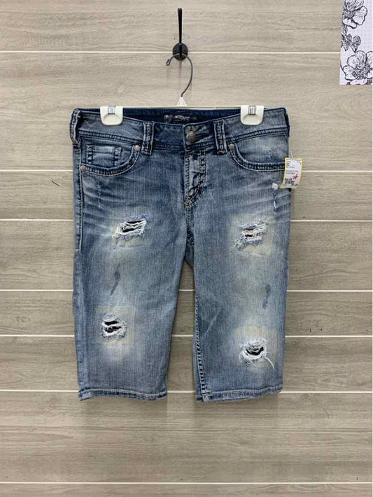 Silver Blue Womens Size 6/8 Jeans