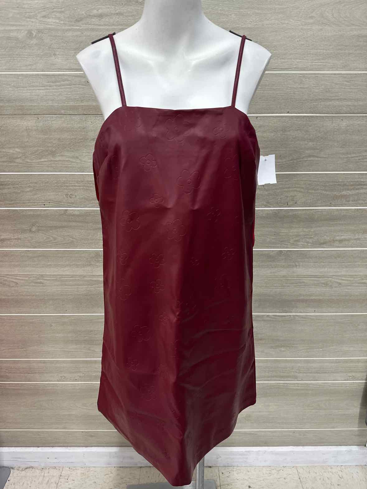 Very J Size 8/10 Burgundy Womens Dress