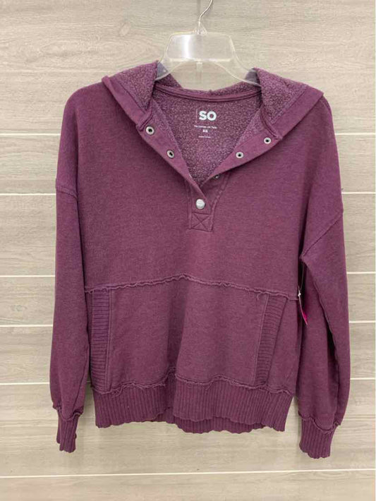 So Purple Womens Size XS Sweatshirt